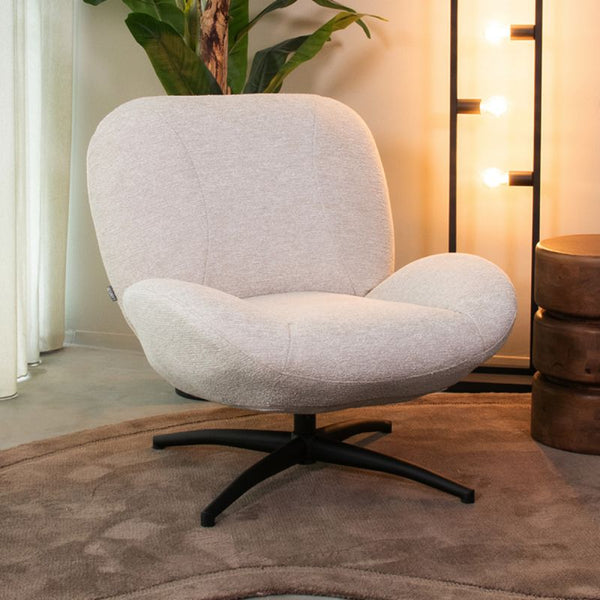 Fauteuil Clayton | Naturel Stof