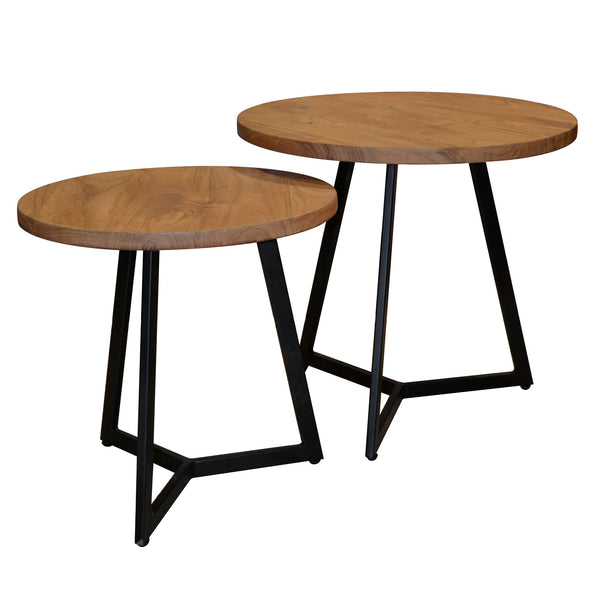 Bijzettafel Anna | Set Van 2 | Acaciahout