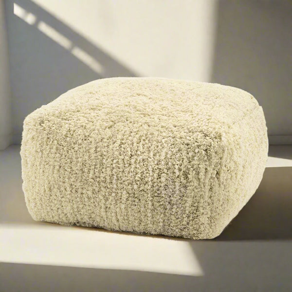 Poef Fez | Naturel 90% Polyester