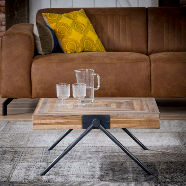 Salontafel Teca Balance | 70 cm | Naturel Teakhout