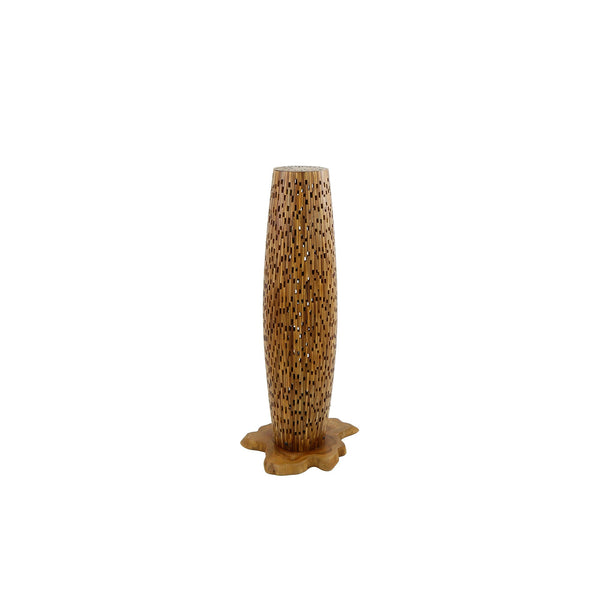 Vloerlamp Bars | S | Naturel Teakhout
