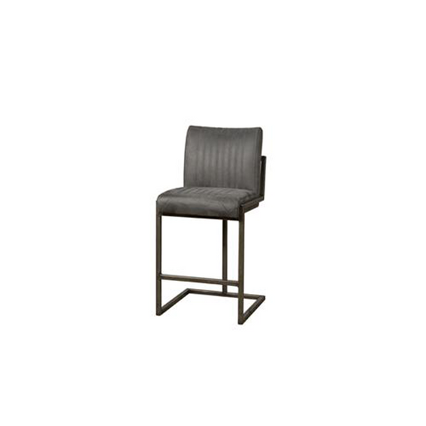 Barkruk Ferro | Microvezel Antraciet