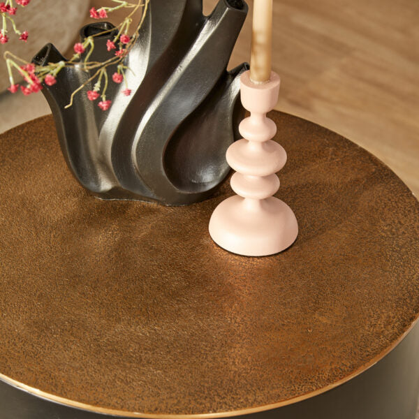 Salontafel Fiore | Zwart Aluminium