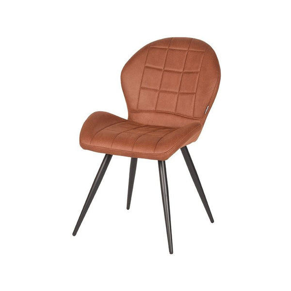 Eetkamerstoel Sil | Cognac Microvezel
